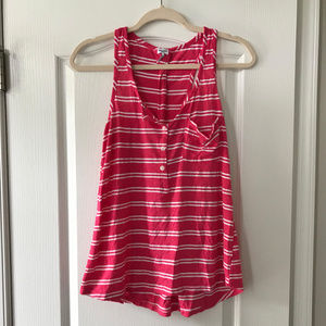 Splendid Henley tank top